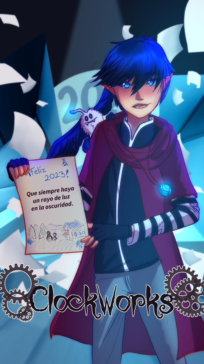 BeckMose's tweet photo. Best Wishes 2023 🫂💖
Último collab de Webtoon del año :'D
Esta bella collab fue organizada por Aisha Rogue autora de Power On
Ya saben que pueden leer ClockWorks en @canvasdewebtoon
#CLIPSTUDIOPAINT
#ClockWorksWebtoon
#CelebraCanvas #CanvasdeWebtoon https://t.co/lKB6ISFDq7