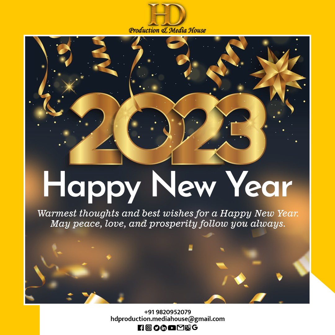 rHighDefinition's tweet photo. Happy New Year to All
Warmest thoughts and best wishes for a Happy New Year. May peace, love, and prosperity follow you always.

#HappyNewYear #HighDefinition #hdproductionandmediahouse #SocialMedia #socialmediamarketing #digitalmarketing #marketing #newyear #love #happy https://t.co/TiM6OAqCDh