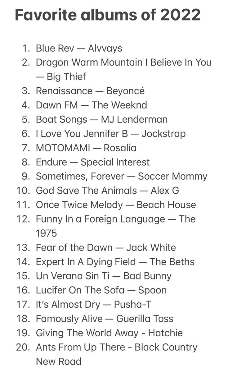 Here were my favorites of 2022! It was a particularly great year for movies, with some standout music and TV as well.