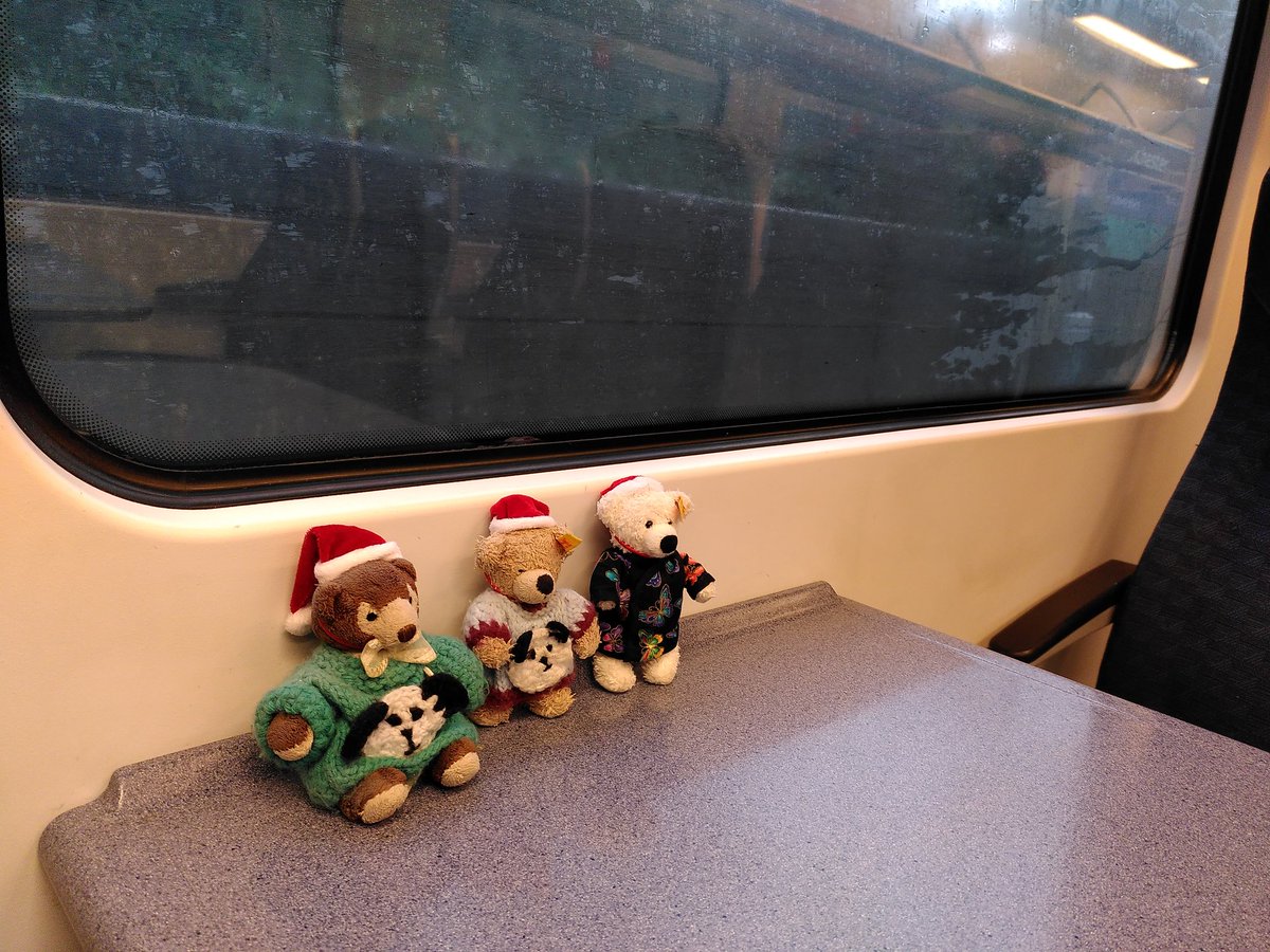 OMB, we have had a most fantastic day! It started with a train ride.