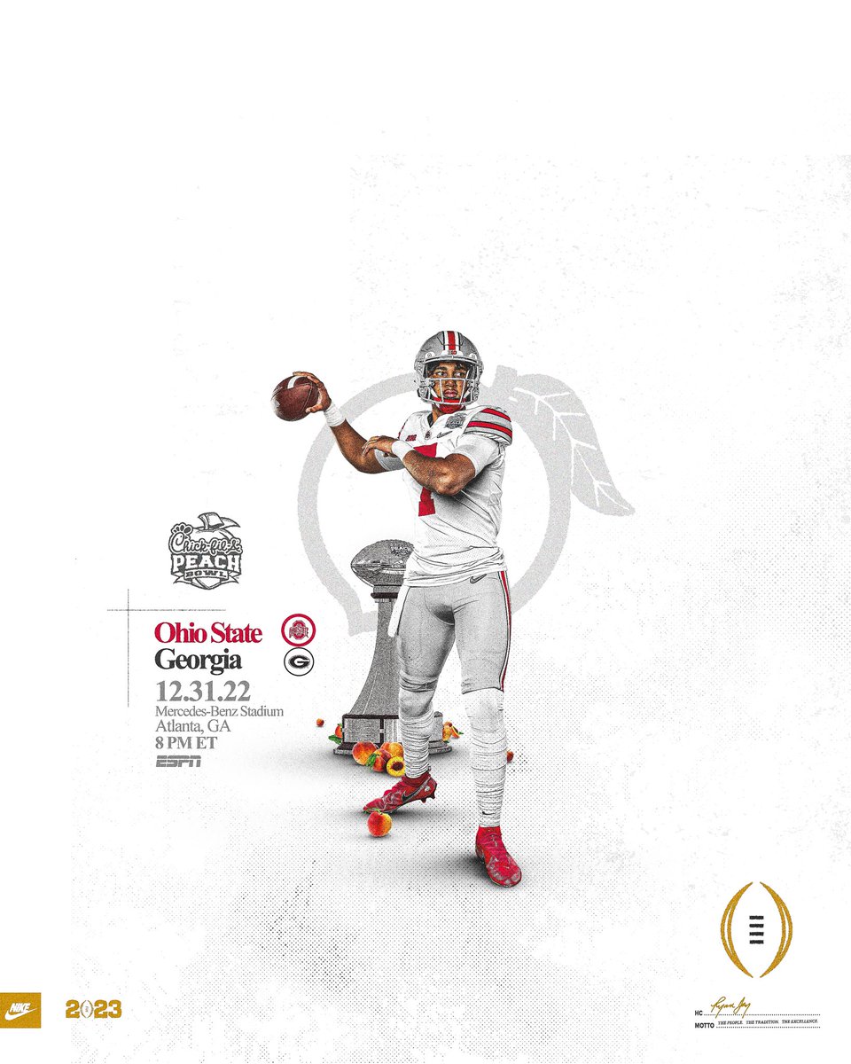 OhioStateFB's tweet photo. 𝐓𝐡𝐞 𝟓𝟓𝐭𝐡 𝐏𝐞𝐚𝐜𝐡 𝐁𝐨𝐰𝐥 𝐆𝐚𝐦𝐞 🍑

#GoBucks https://t.co/KneQjDBlo2