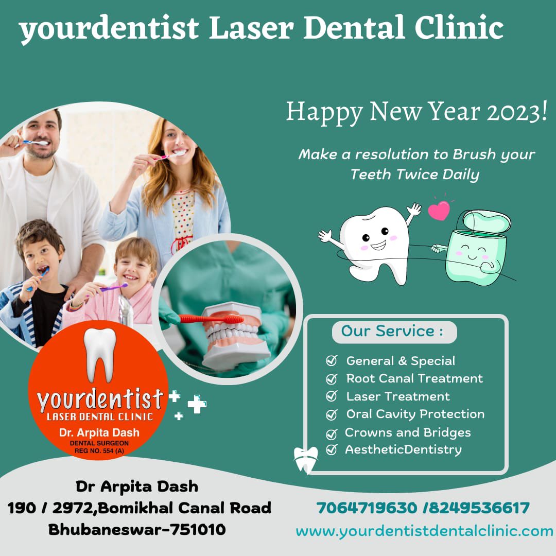 yourdentistpro's tweet photo. Happy New Year 2023!
#HappyNewYear  #yourdentistpro #drarpitadash #Dentist #GoodBye2022 #HappyNewYear2023  #dentistry #Bhubaneswar #bestdentalclinic #dentalclinicinbbsr #medicine #yourdentist #oralcare #dentalcare https://t.co/Ud1E9ChyVi