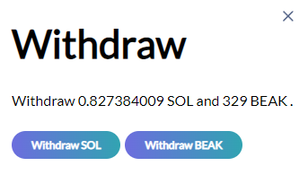 danger_valley's tweet photo. SOL payments will not be daily, but weekly. Every Saturday you will be able to withdraw not only $BEAK but also $SOL from our staking platform:
https://t.co/ajTEK0R3NT

Did someone say "Quackpot analytics to the public"? 👀
👇
4/5 https://t.co/jFiXj3Y4OY