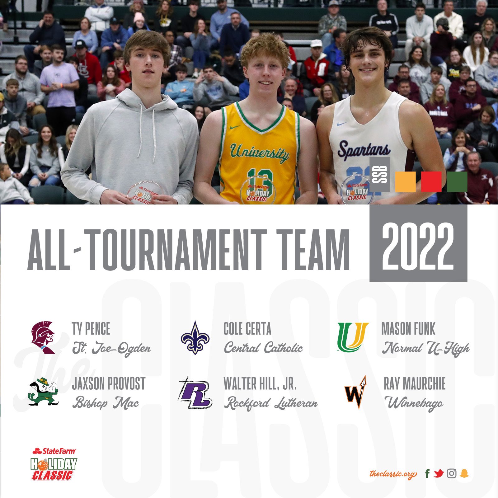 State Farm Holiday Classic on Twitter &quot;*corrected https//t.co
