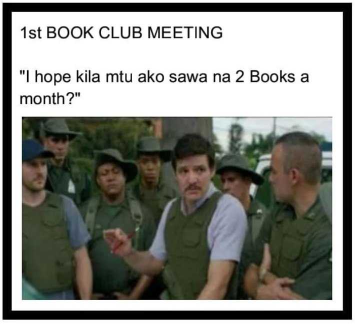 rafubooks's tweet photo. 1st book club meeting in 2023 ๐ #rafufridaymemes
#rafubooks #rafustore #newyear https://t.co/rGx5eXpJAJ