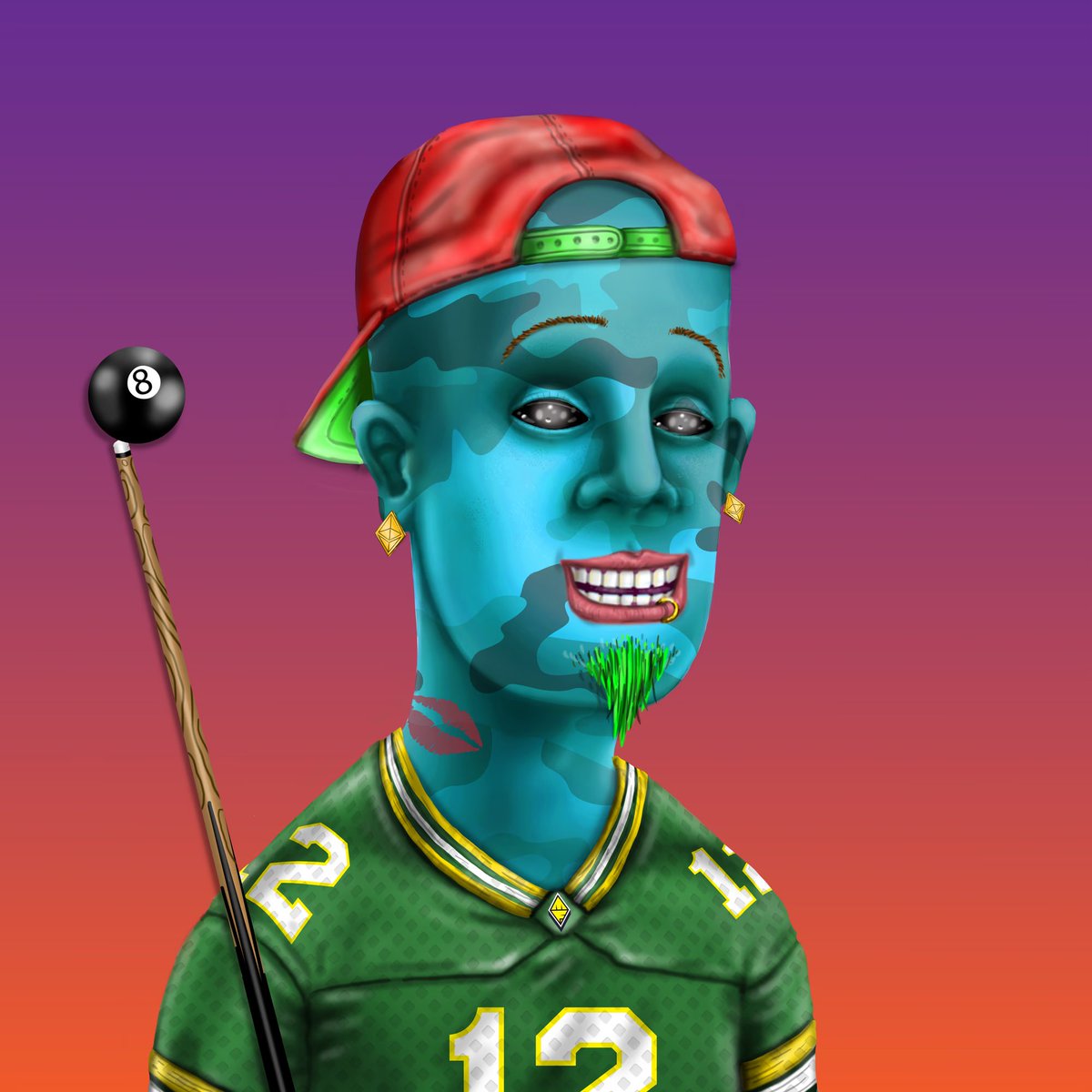 lookinforbets's tweet photo. just need that alligator skin and ill have the 4 rarest skins in the @metafansnft collection https://t.co/RuNZgnNNMT