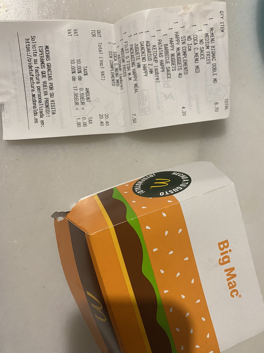 maisykent's tweet photo. And again… @McDonalds @mcdonalds_es  sort it out https://t.co/wo845ZVoZF