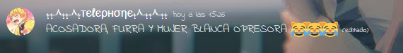 Erika_ChanUwU's tweet photo. Para terminar este año recibo otro daño hacia mi persona por parte de Telephone aqui se le ve que me esta diciendo acosadora y furra sin ninguna razón aparente. https://t.co/0mI9HVGoKF