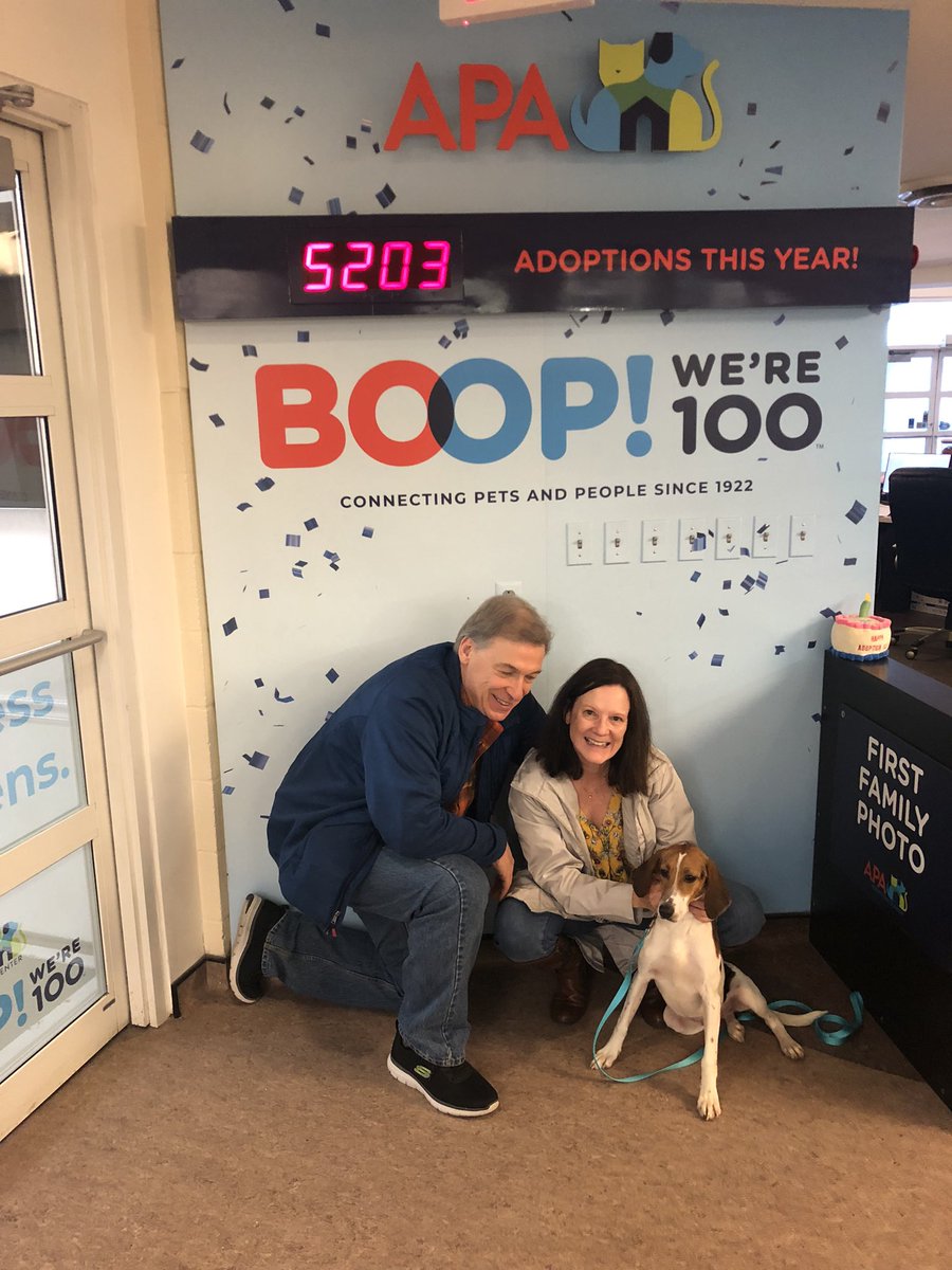 APAofMO's tweet photo. Wanda was adopted today from the APA Brentwood!!! https://t.co/zMPDoydldL