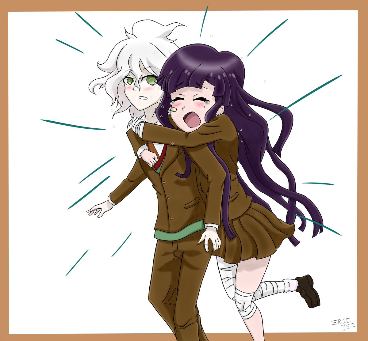 TLBBluejay's tweet photo. 🩹Please Don't Go!🍀
My last Komamiki of 2022! 🍾
#Danganronpa
#DanganronpaFanart
#DanganronpaAnime
#Danganronpa3
#Danganronpa3DespairArc
#KomaedaNagito
#TsumikiMikan
#NagitoxMikan
#MikanxNagito
#KomaedaxTsumiki
#TsumikixKomaeda
#NagiKan
#Komamiki
#Tsumaeda
#CuteAnimeCouple https://t.co/QpB1igkxwn