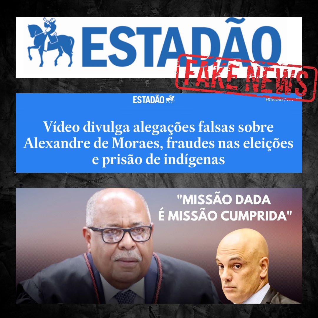 WillLisil's tweet photo. 🇬🇧 FAKE NEWS: Brazilians, you always say that my mini documentaries are accurate to Brazil’s reality. Now the newspaper @Estadao says my material is fake. Are they doing fake news trying to demonise and paint the Brazilian people as liars? https://t.co/mExP0XtOnv #BrazilWasStolen https://t.co/xadBcoiJ22