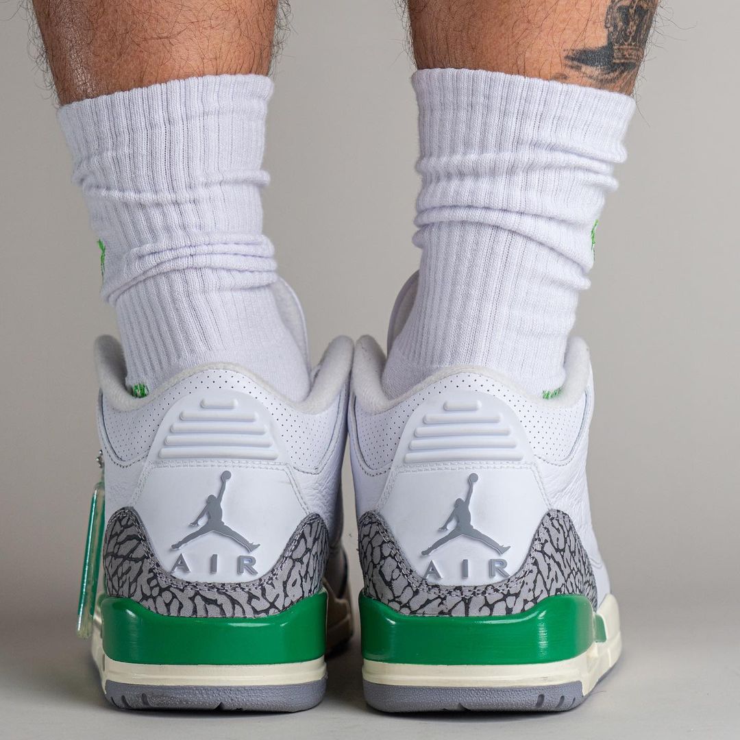 jordan wool 3 on feet