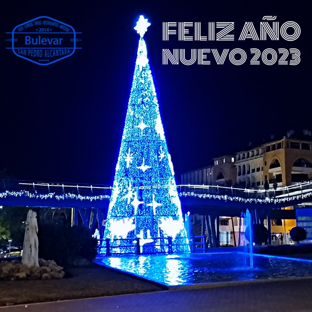 BulevarSPA's tweet photo. 🌲🌲Feliz Año Nuevo 2023🌲🌲 https://t.co/81EagSk64L