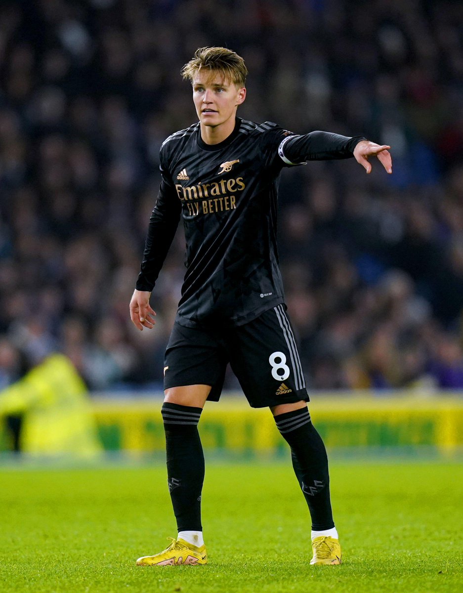 Martin Ødegaard for Arsenal vs. Brighton: ◉ Most touches (46