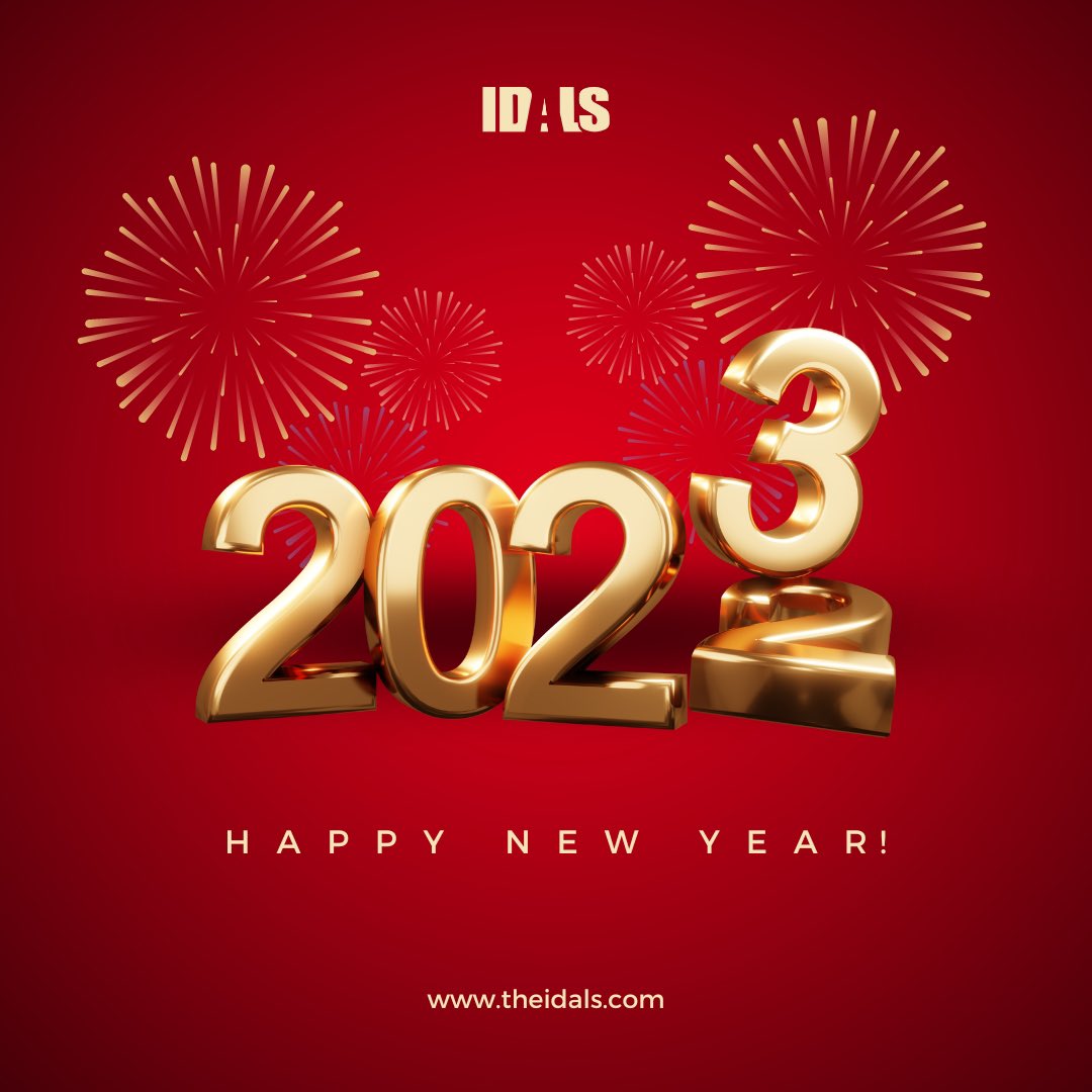 theidals's tweet photo. Wish you all a very Happy New Year ✨🎊

#HappyNewYear #IDALS https://t.co/QjEbC0p9MT