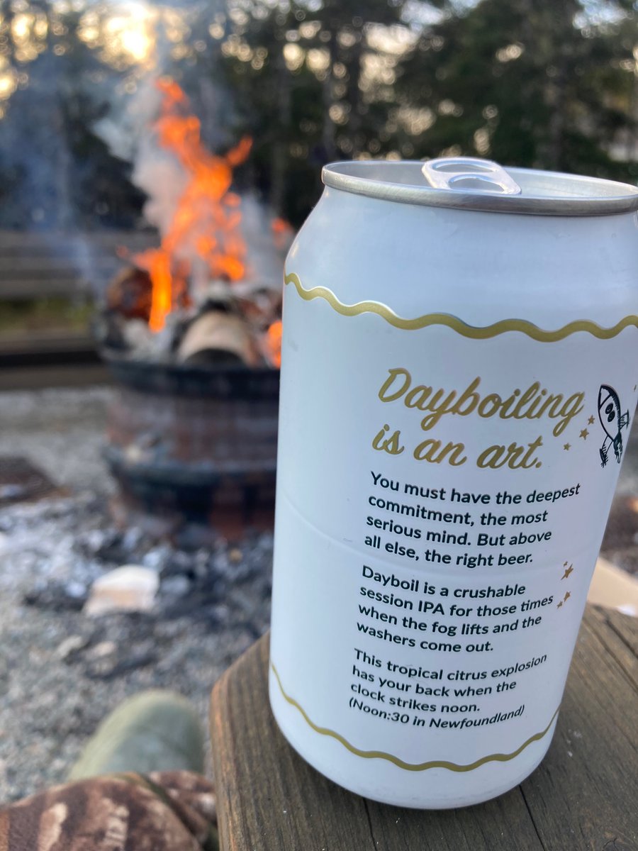 new_eddie's tweet photo. What’s a trip to the cabin without the NL tradition - Toast n Tea? #bootlegbrewery #cabinlife #brigusjunction #dayboil #quidividibrewery https://t.co/cFxcyKMmBI