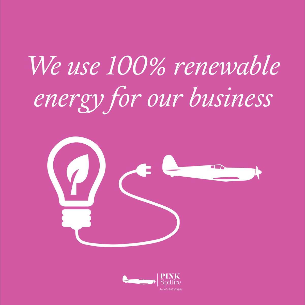 pinkspitfire4k's tweet photo. From Charging our Equipment to Vehicles in our Fleet, Pink Spitfire is 100% Sustainable. The Environment is our Priority! 🌿⚡️
https://t.co/C6BoTCc98t
 #aerialphotography #HappyNewYear #drones #renewables #environment #eastanglia #norfolk #suffolk https://t.co/5mSuA6E6eq