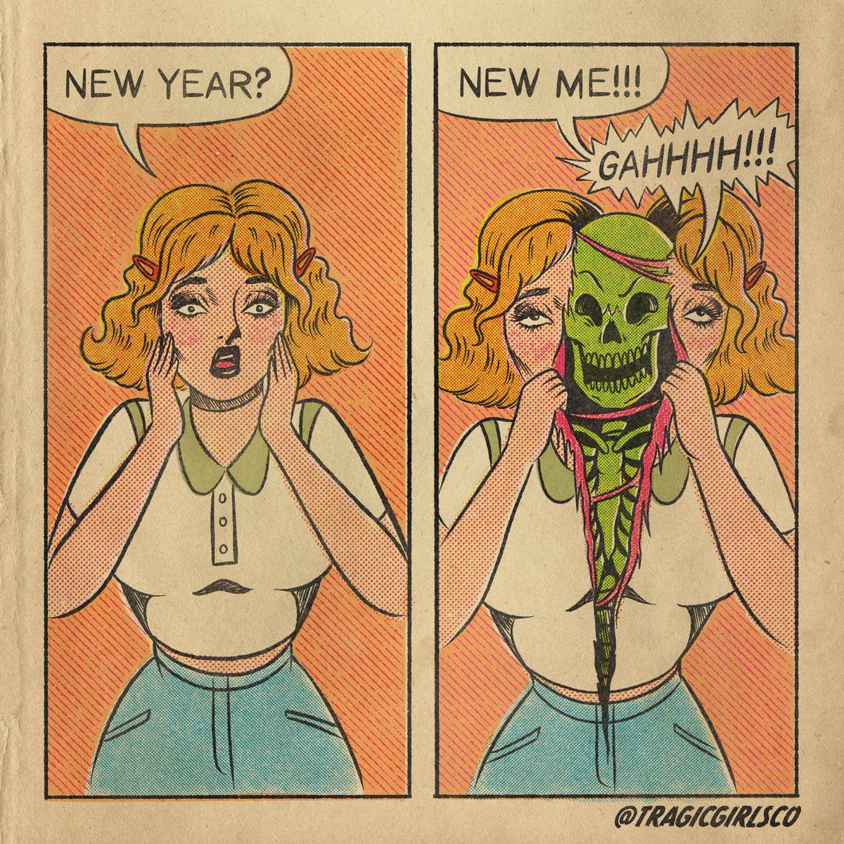 Tragicgirlsco's tweet photo. This year I’m taking my true unhinged form ✨ https://t.co/xovzakoLx3