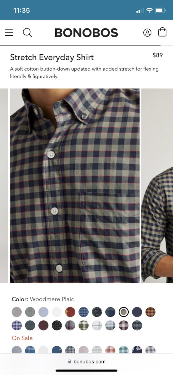 colemonkee's tweet photo. @Bonobos just to prove this item is not on sale. Either your email marketing creatives aren’t aware of the sale vs. non-sale items or you are purposefully misleading customers. https://t.co/IrkVC5E3fJ