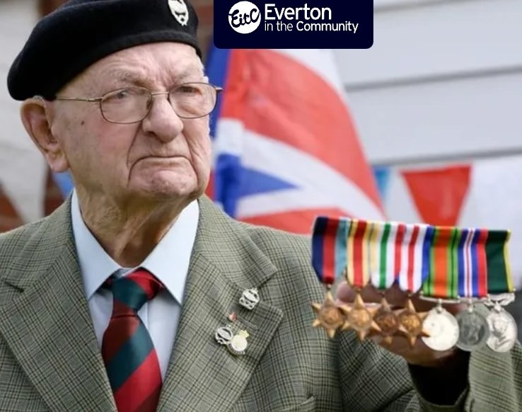 Tri-Service Toffees (@toffeestri) on Twitter photo The TSTs are deeply saddened to learn that <a href="/EITC/">Everton in the Community</a>'s oldest participant, Tom Beevers, passed away peacefully at the age of 105 on Saturday 31st December.
Tom's distinguished active service was with the 7th Armd Div (the renowned desert rats) in North Africa during WW2.
RIP Tom. The TSTs are deeply saddened to learn that <a href="/EITC/">Everton in the Community</a>'s oldest participant, Tom Beevers, passed away peacefully at the age of 105 on Saturday 31st December.
Tom's distinguished active service was with the 7th Armd Div (the renowned desert rats) in North Africa during WW2.
RIP Tom.