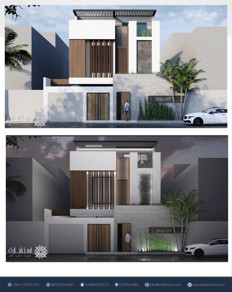 #مخططات_فلل 

تصميم فيلا سكنية دورين وملحق علوي 

▪️اطوال الارض 12.5x25
▪️مسطحات البناء 
الدور الارضي 205م٢ 
الدور الاول 170م٢ 
الملحق العلوي 110م٢ 
▪️الموقع ابحر الشمالية جدة
▪️المصمم مكتب استشارة 
<a href="/Esttishara/">استشارة | Esttishara Consulting</a>