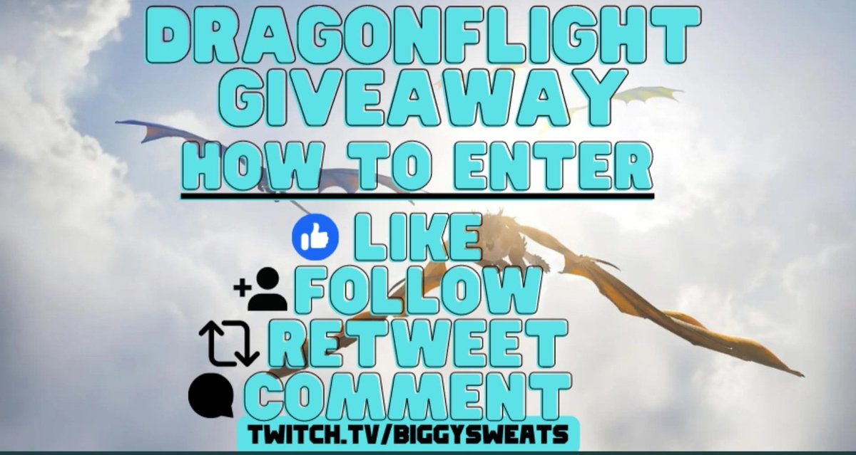 biggysweats's tweet photo. ITS NEW YEAR ! LETS DO A GIVEAWAY! 

LIKE ❤️
FOLLOW 😏
COMMENT - your main on WoW or diablo! 

FOR A CHANCE TO WIN DRAGONFLIGHT OR DIABLO 4 YOUR CHOICE! 

#worldofwarcraft #DiabloIV https://t.co/1tnbeXRluk