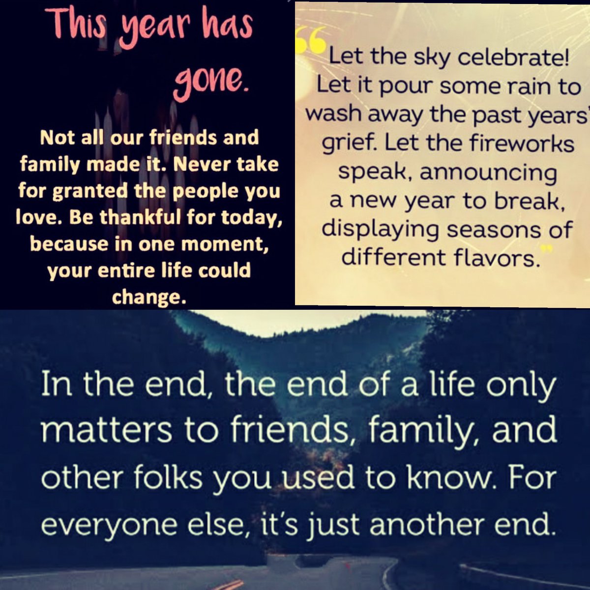 Nusrat114's tweet photo. Another year of our life has gone 🙏🏻 Lets thank Allah who gave us the greatest gift: the gift of life🙏🏻In this New Year, help us use it wisely 🤲🏻May we grow in Generosity, Kindness and Forgiveness. Hope, Faith and Luv🤲🏻 https://t.co/FT7H5uEMbG