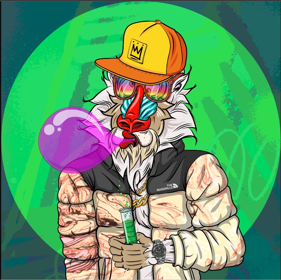 CryptoMothaFuka's tweet photo. I finally became a boss drillz today, and a super collector light! #Thehorde #mandrillz #CNFTCommunity Here are all the new skins I got this past week to get me here! #Pink is being put here since #Gold is my new #pfp! https://t.co/kc9pWA7IRh
