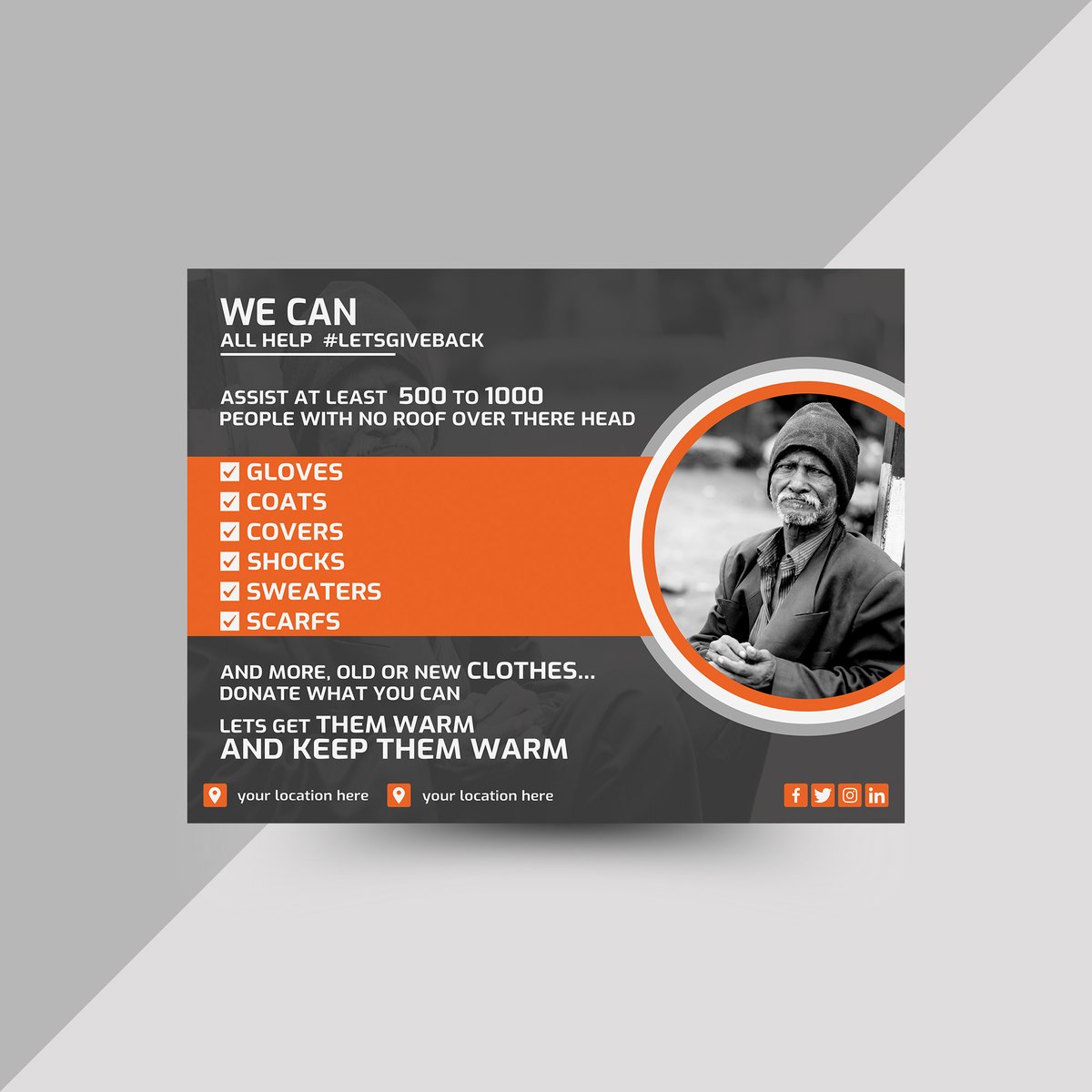 design_pharmacy's tweet photo. Homeless Clothing Giveaway Flyer
#flyer 
#flyerdesign
#flyerdesigner 
#brandidentity 
#branddesign https://t.co/yNS6bGlQRQ