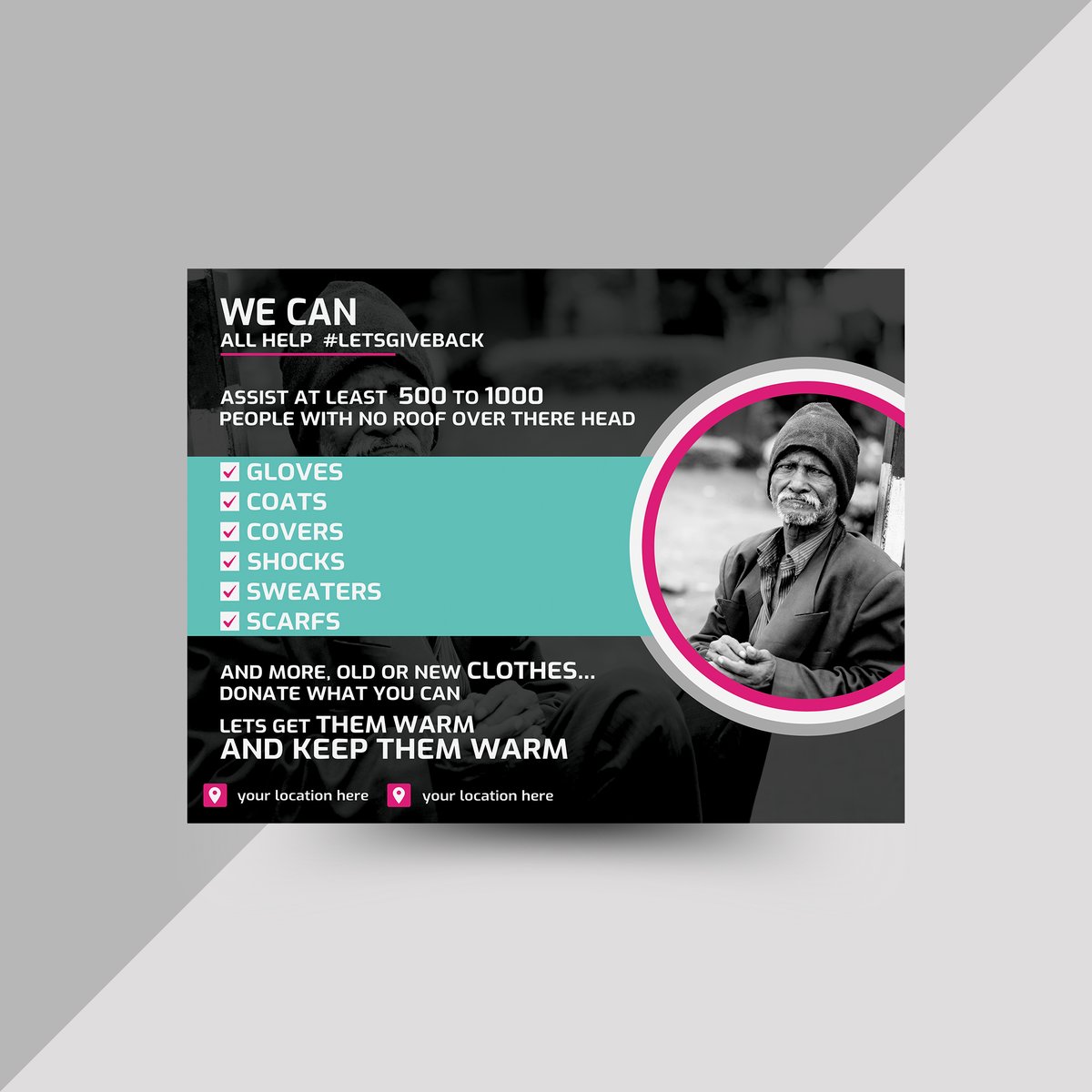 design_pharmacy's tweet photo. Homeless Clothing Giveaway Flyer
#flyer 
#flyerdesign
#flyerdesigner 
#brandidentity 
#branddesign https://t.co/yNS6bGlQRQ