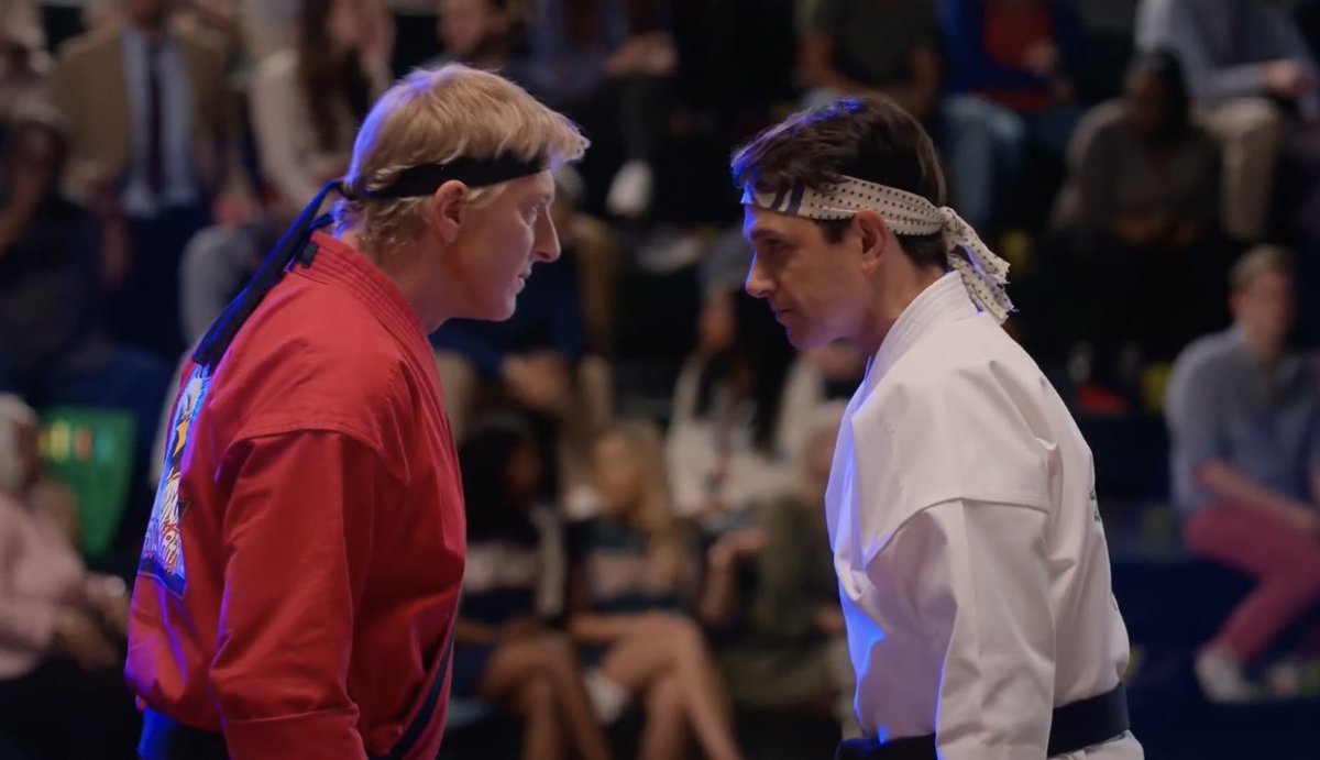 lawrussofiles's tweet photo. happy one year to cobra kai season 4 🫶🏼 https://t.co/ROBnRmLGcL