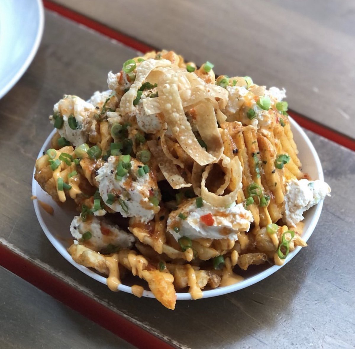Troy Beck on Twitter "Crab Rangoon Fries debut today at Given To Fly