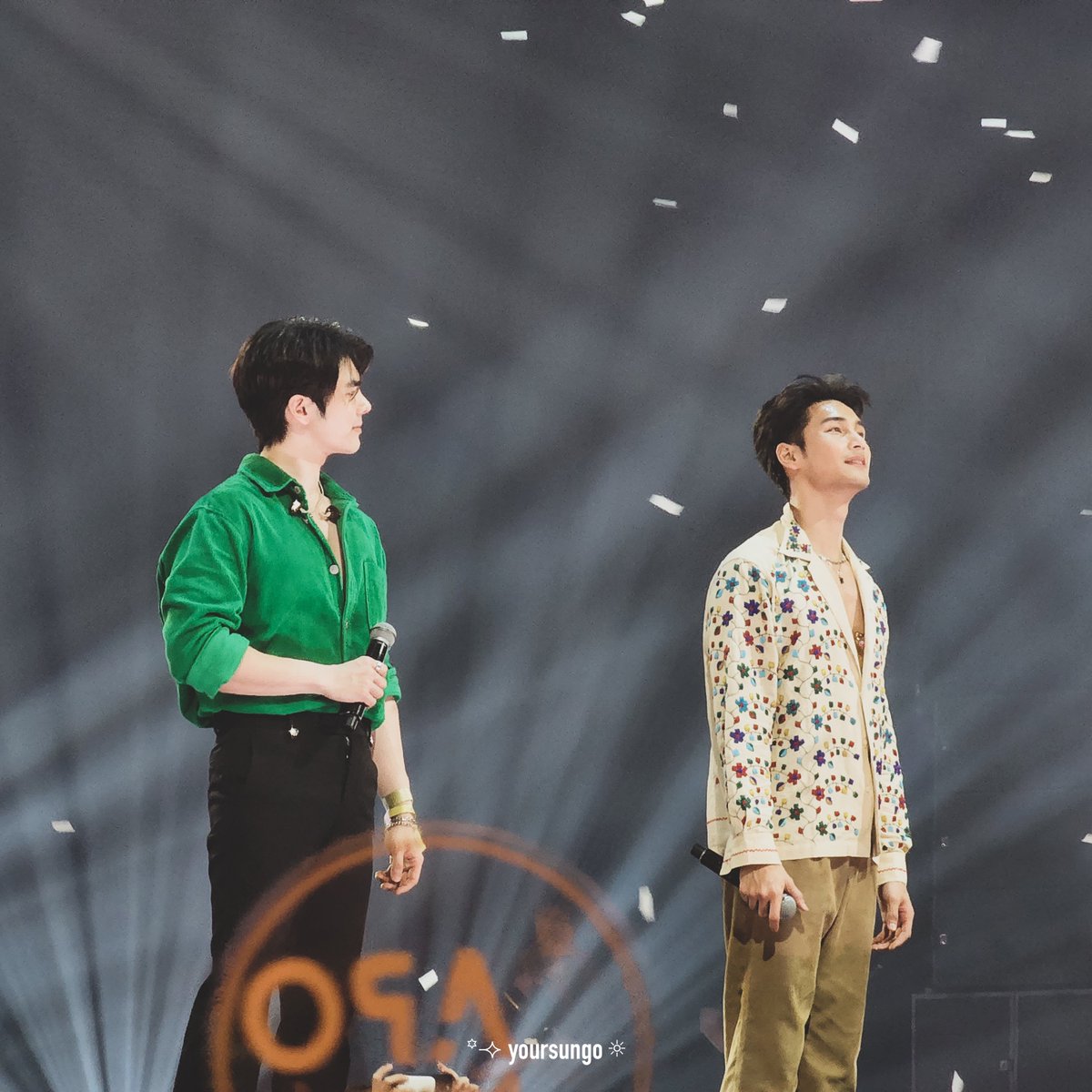 yoursungo's tweet photo. 010123 Happy New Year 🎉ขอให้เป็นปีที่ดีของทั้งคู่อีกปีนะคะ ของขวัญที่ดีของเราในปีที่ผ่านมาก็คือการได้มารู้จักคุณทั้งสองคน💚🐈

#CountdownWithBeOnCloud 
#มายอาโป #MileApo #MilePhakhphum #Nnatttawin @milephakphum @Nnattawin1 https://t.co/egywjFIY5g