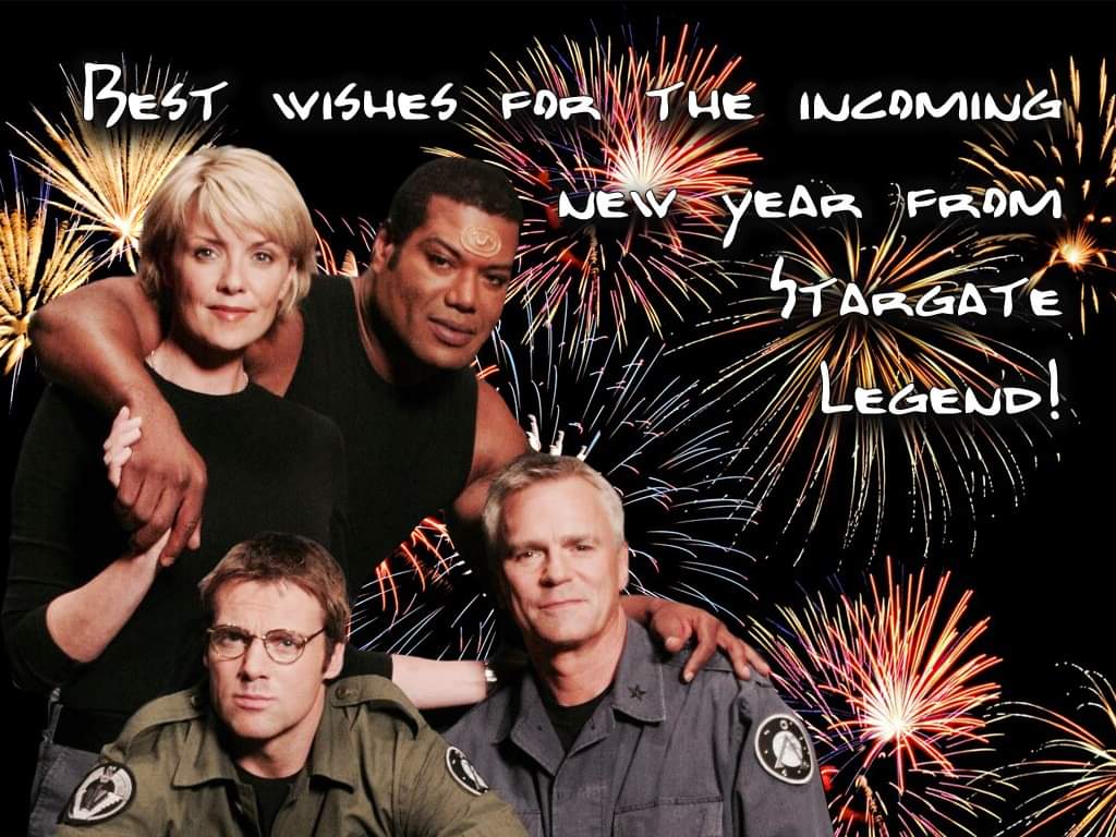 Best wishes for the incoming New Year from Stargate Legend!
#Stargate #StargateLegend #MERRYCHRISTMAS #HAPPYNEWYEAR #NewYearsEve #sg1 #sga #sgu #goauld #HappyHolidays2022