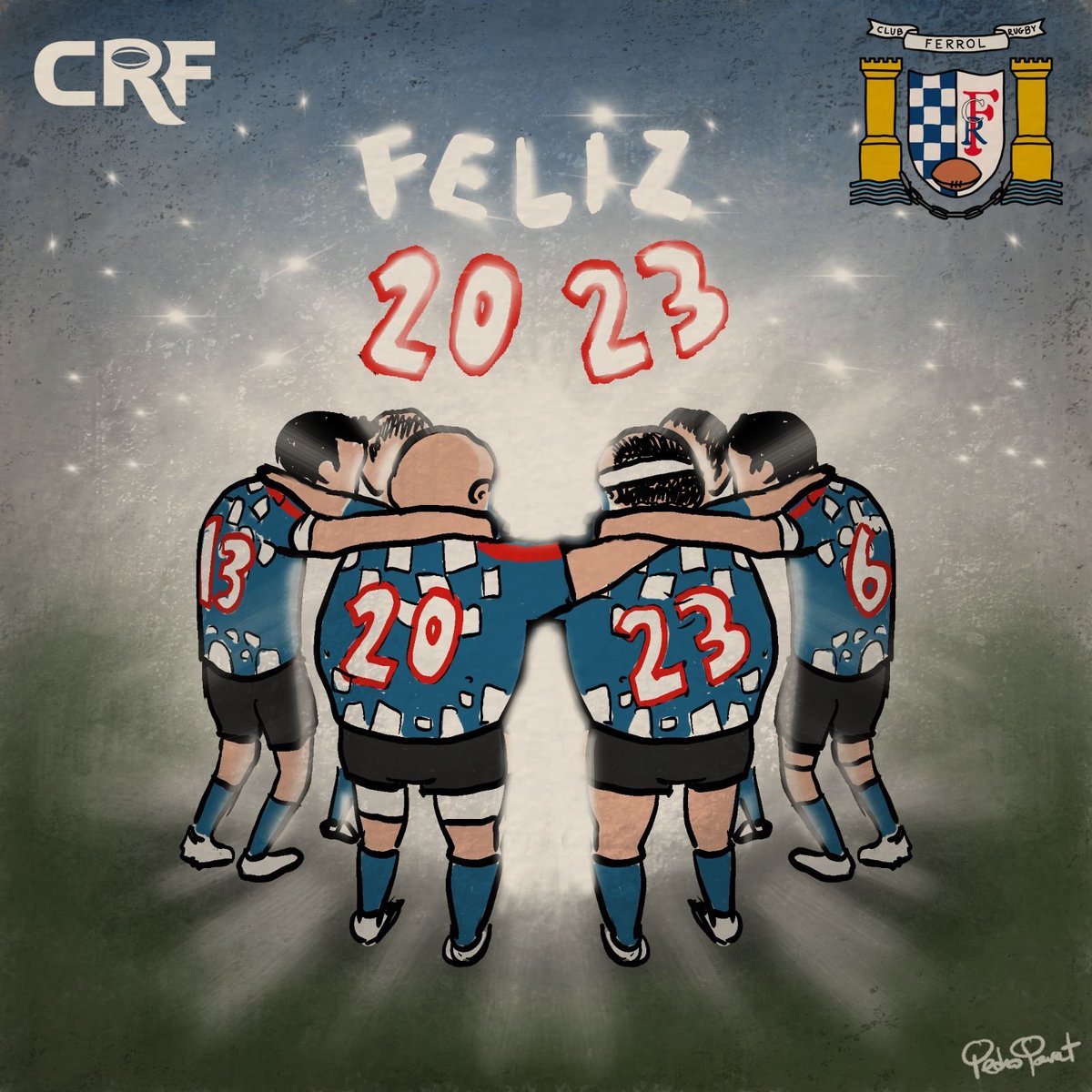 Feliz año a todas las gentes de Rugby! Para que el año que viene tengamos más y mejor impulso que nuestro deporte y siga creciendo!

#felizAño #rugbyGalego #ferrol