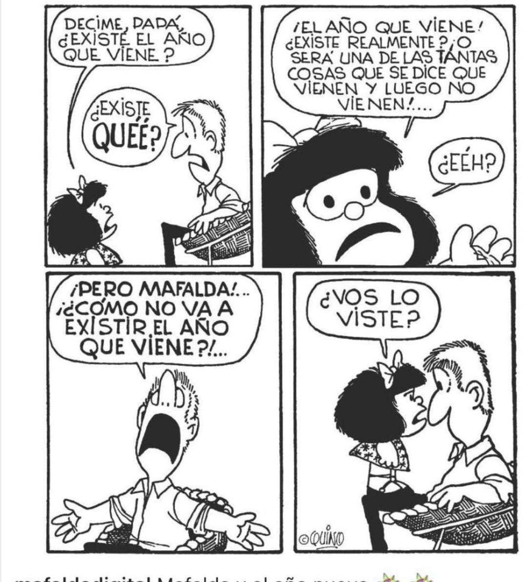 BIOCOMSC1's tweet photo. Aquest cap d'any, per decisió unànim de tot el grup, en reunió d'urgència, us volem desitjar a tots un molt feliç 2023.....amb Mafalda. Una abraçada molt forta a tothom..que el 2023 sigui molt molt especial ❤️❤️ https://t.co/SK5NKKQR4h