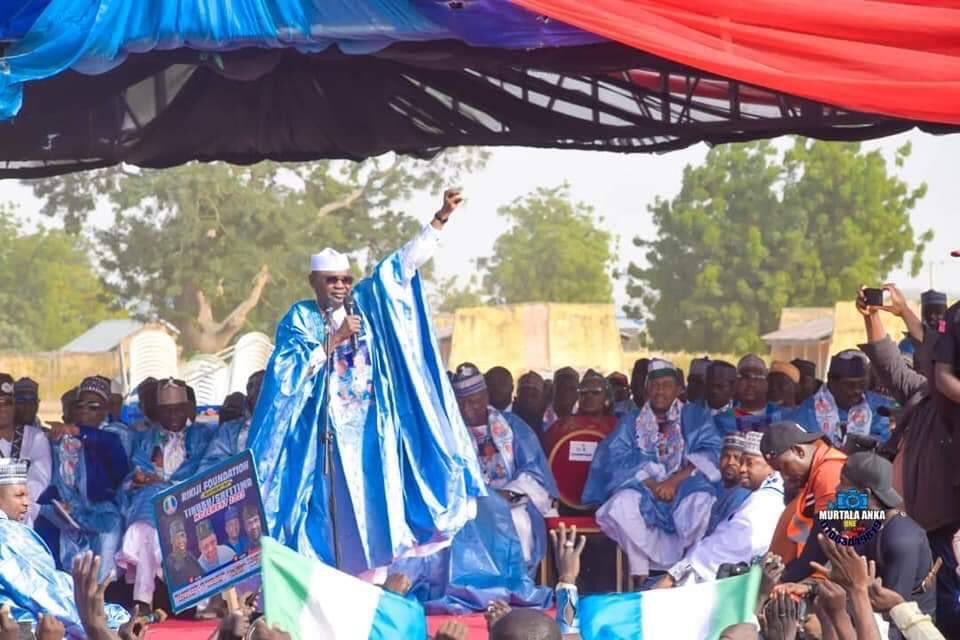 SenKaura's tweet photo. APC Governorship campaign Rally at Zurmi Local Government today https://t.co/x32ygkB2LM