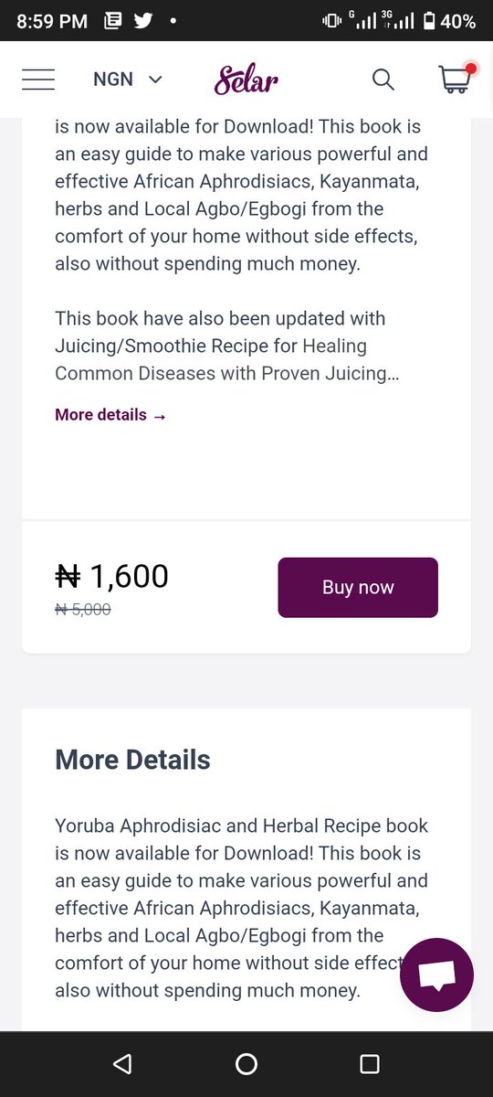 New Year Discount! Order our book "Yoruba Aphrodisiac and Herbal Recipe book"

Effective recipe to make healthy Herbs, Juice and Smoothie.

Download PDF: selar.co/qadi

#NewYear #HappyNewYear #NewYear2023 #NewYearsEve #GoodBye2022