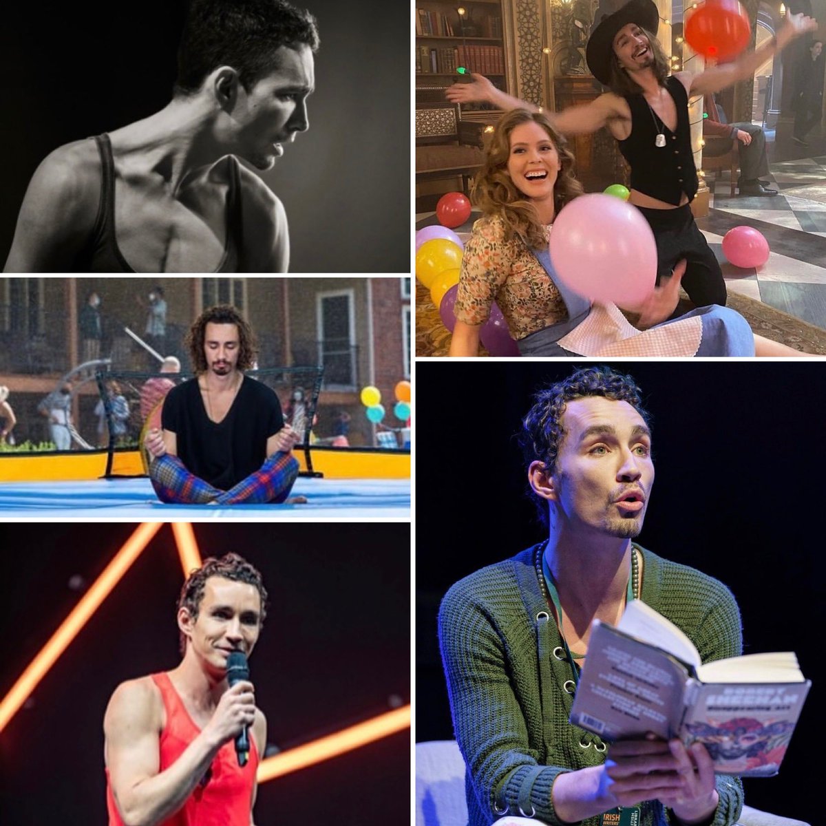 TheSheehab's tweet photo. As it’s almost 2023 here’s our favourite Robert Sheehan photos of 2022
Rehearsing for #GateEndgame ©R Kavanagh
‘Footloose’ Fun ©Jordan Claire Robbins
‘Centering’ on The Umbrella Academy set © @JeffKingTV
Meeting fans @MCMComicCon © E Jepson
At the Irish Writers Weekend © Rob https://t.co/RwN6DmwKGl