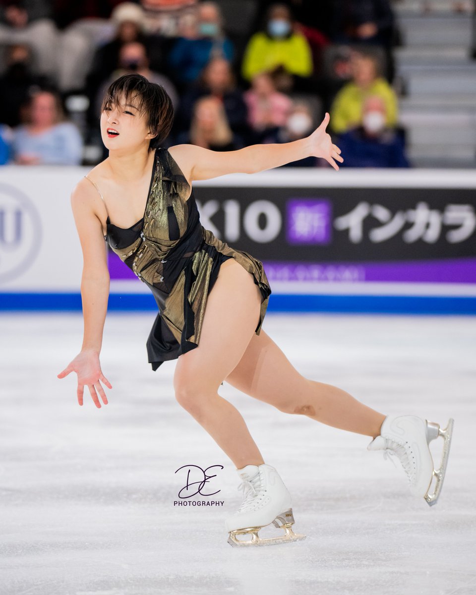 Danielle Earl on Twitter "Kaori Sakamoto 🇯🇵 2022 Skate America Short