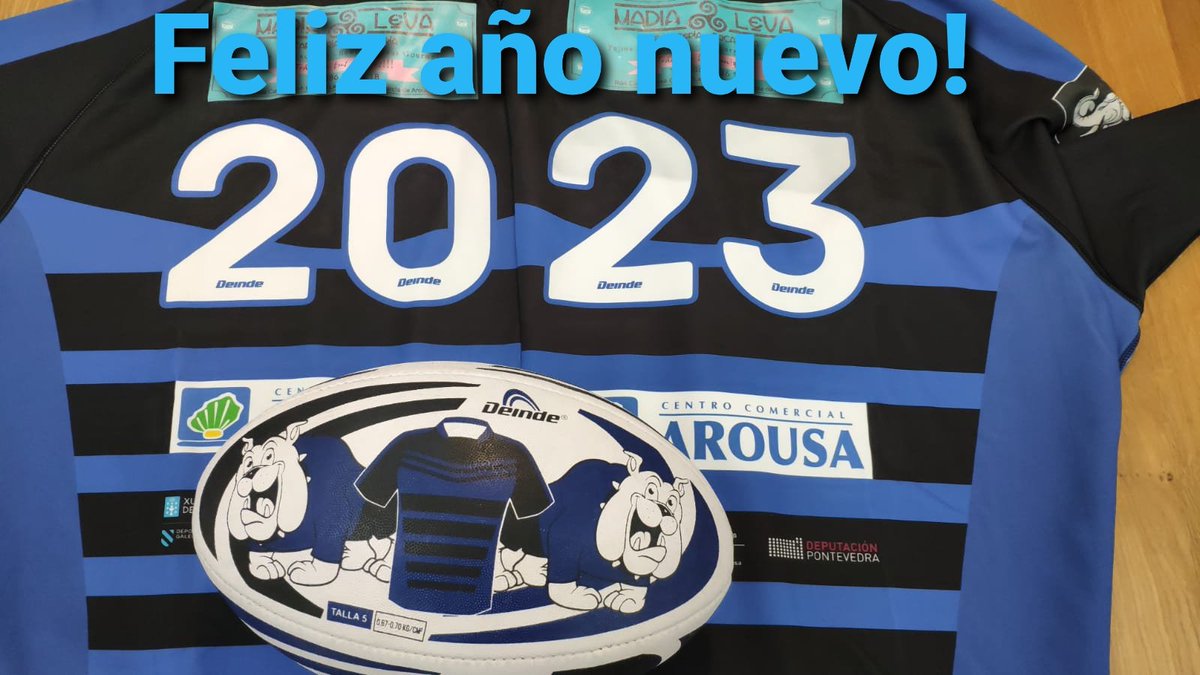 Feliz año nuevo!, que venga cargado de salud y mucho rugby para todos #HappyNewYear2023
#AzulYNegro #RugbyEnVilagarciaDesde1988 #rugbyenvilagarcia #Rugbydesde1988 #Rugby