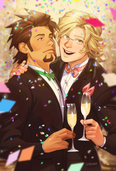 Happy New Year!!  #tigerandbunny #taibani 