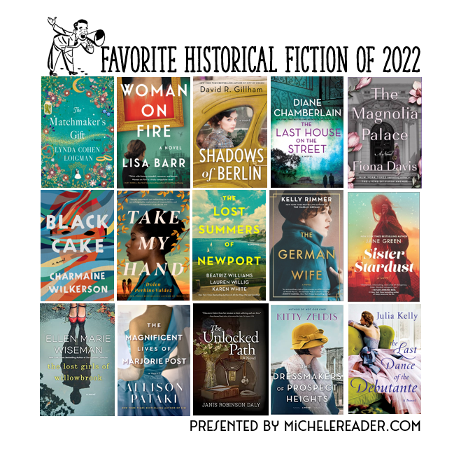 MicheleReader1's tweet photo. Dealing with the illness of a loved one has taken most of the joy out of 2022. Thankfully these amazing #HistoricalFiction books pulled me through. Thanks to the authors and publishers who allowed me to read them in advance. Reviews at https://t.co/caCpZH6CwE #BestBooksOf2022 https://t.co/5oTsrAyITi