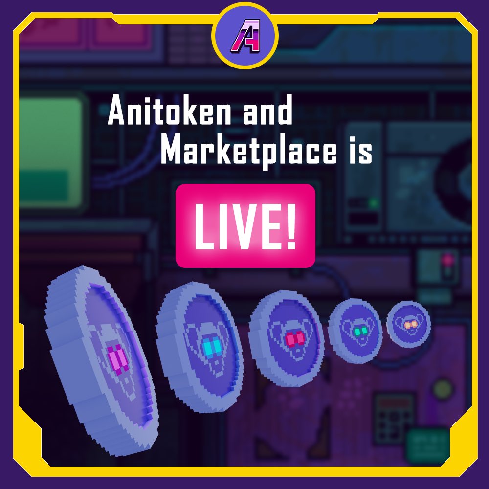 Animetas1's tweet photo. We are excited to announce that the official Anitoken Update and Marketplace reveal is now LIVE!

Head over to our website to claim and view the new shop and atm! 

https://t.co/FD9ENze0GV https://t.co/nW5wVrLHdZ