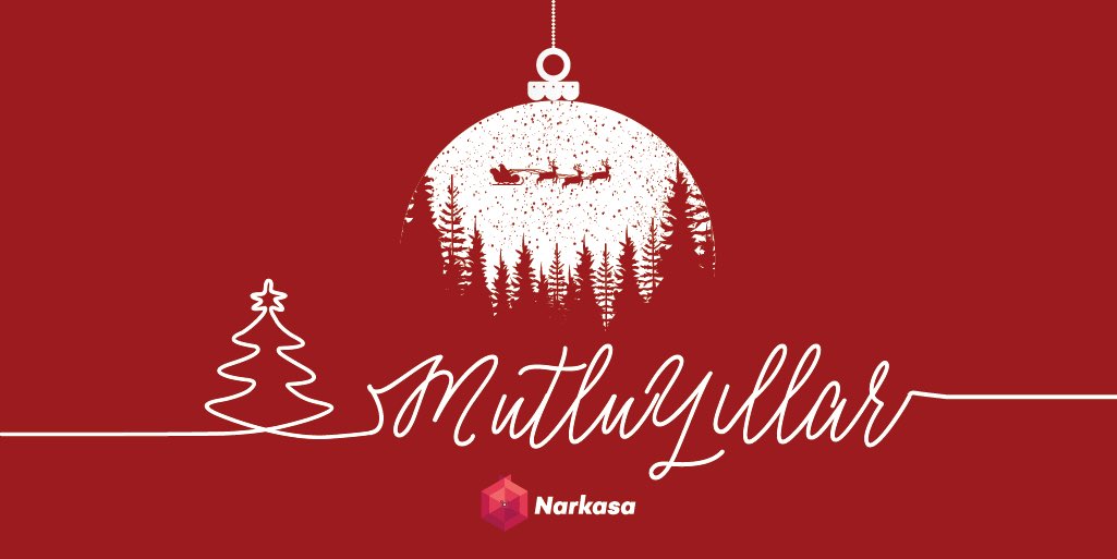NarkasaTR's tweet photo. Sevdiklerimizin yanımızda olduğu, dileklerimizin gerçekleştiği, mutluluk ve sağlık dolu bir yıl olsun! 🎄

Mutlu Yıllar! 🤶🏻🎅🏻 https://t.co/lS5l1tKMCz