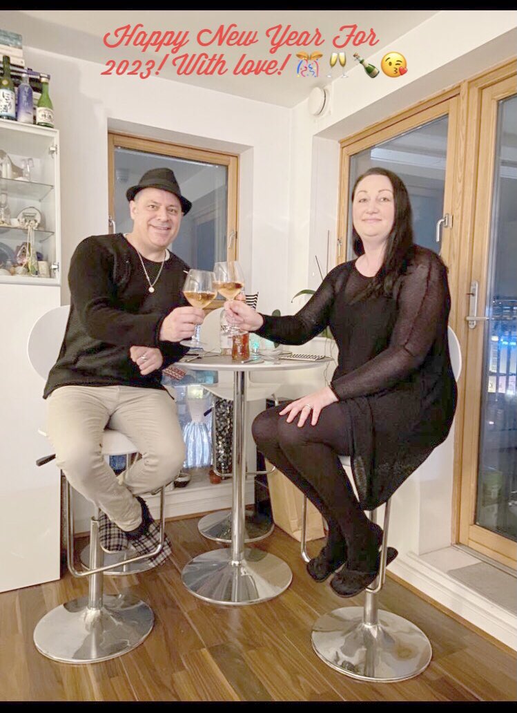 Cheers! Happy New Year for 2023! May you find what you wish for and have joy, health and wealth if you so desire. See ya in 2023! With love n hugs. Xxx😘😘😘🍾🥂