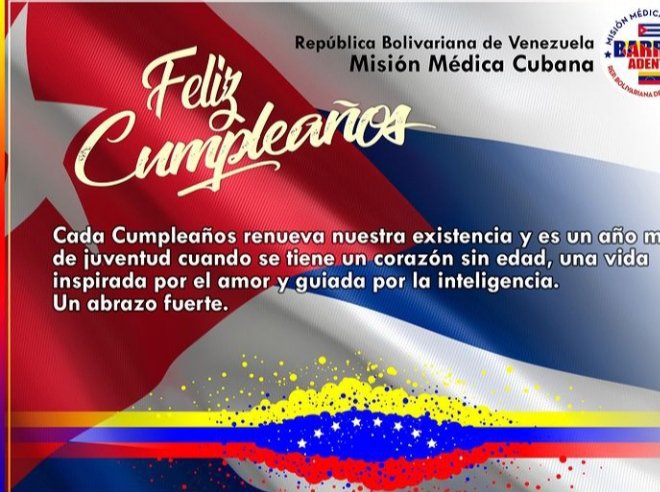 iyunnis's tweet photo. Revolución es defender valores en los que se cree al precio de cualquier sacrificio. La solidaridad como bandera. #CubaPorLaVida #JuntarYVencer #60AñosSalvandoVidas #CubaCoopera @cubacooperaven @MINSAPCuba. https://t.co/2NUk59gsYI