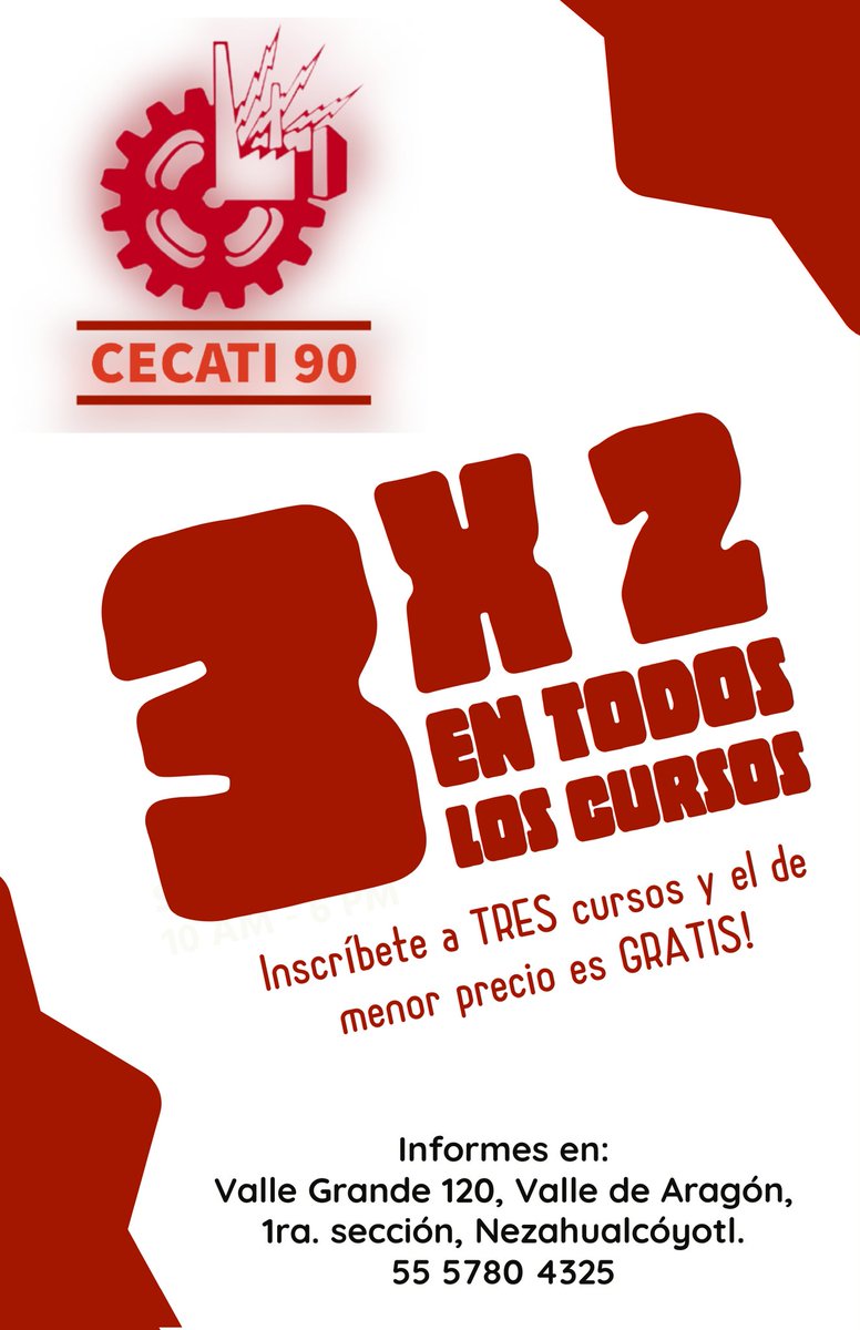 Centro de Capacitación Cecati 90 tweet media