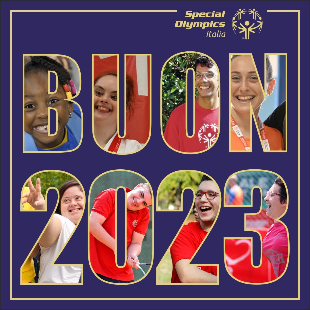 💯💥Che sia per te un anno pieno di gioia e di inclusione attraverso lo straordinario potere dello sport. Un anno ricco di soddisfazioni. Buon 2023 a tutta la grande famiglia di Special Olympics Italia.

#BuonAnno | #Buon2023 | #CaroAnnotiScrivo | #ConTutteLeMieForze