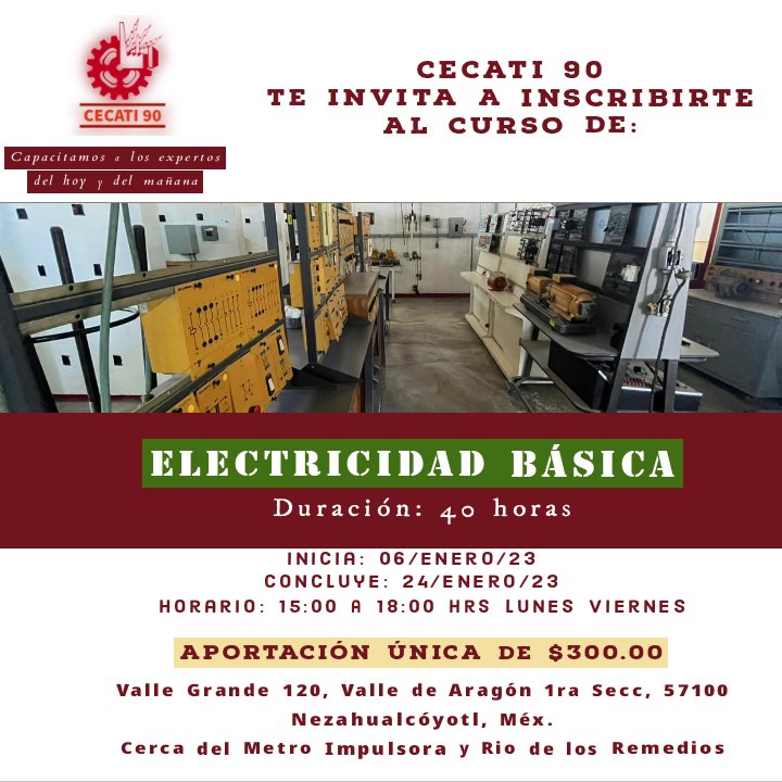 Centro de Capacitación Cecati 90 tweet media